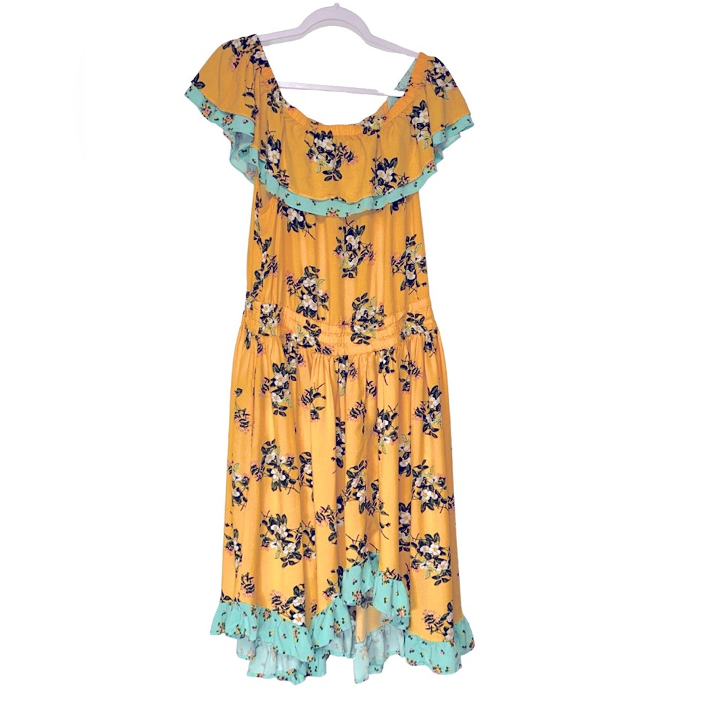 Matilda Jane Sz XL Hooked On a Feeling Off The Shoulder Dress. - Picture 2 of 5